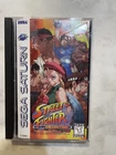 Street Fighter Collection (Sega Saturn, 1997) TESTED PLEASE READ
