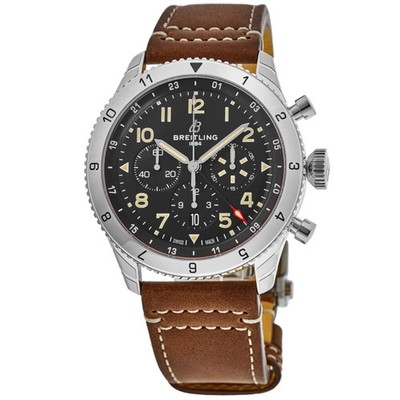 New Breitling Super Avi B04 Chronograph GMT 46 P-51 Men's Watch AB04453A1B1X1