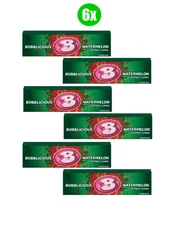 6x Packs Bubblicious Watermelon Gum, 5 Pieces