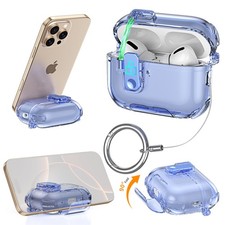 Shockproof Clear Case with Lanyard For Apple AirPods Pro 3 2025/4th/Pro 2nd 2022