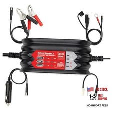 Battery Manager V Car Charger Maintainer for Trucks, RV's, Motorcycles
