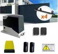 Nice Road 400 Kit Automatisierung Schiebetor 400KG 24V + 4 M Zahnstange