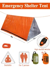 2 Person Camping Tent Easy Set Up Waterproof Tent for Backpacking, Hiking Beach