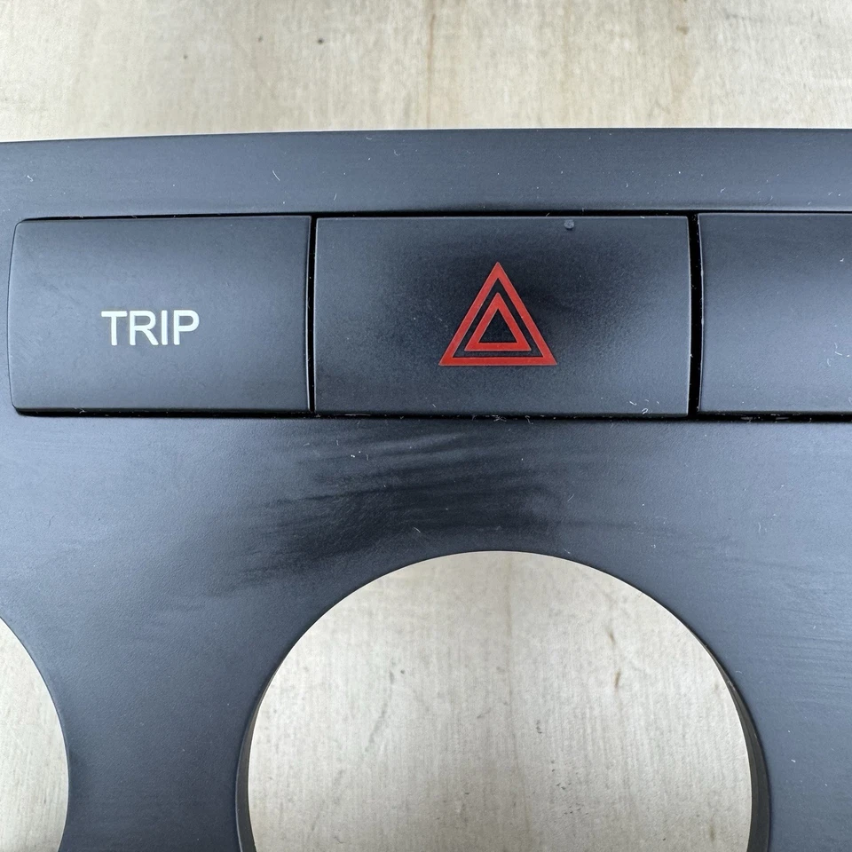 Kia Spectra 2004-2006 tablero radio bisel ajuste tablero ventilación reloj OEM negro ¡LEER! Foto 2 de 4