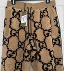 NWT Size M Gucci GG Supreme Jumbo Logo Wool Sweatpants Guaranteed Authentic — photo 4