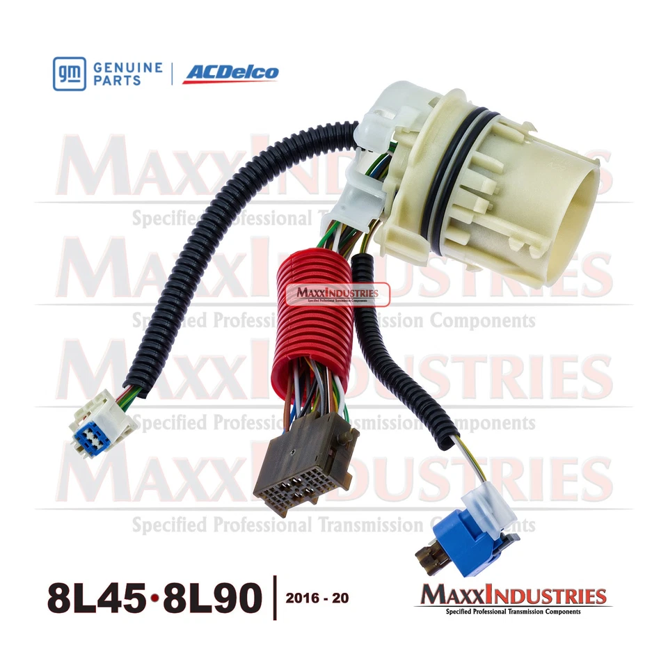 8L45-8L90 Cuerpo de válvula Cableado Arnés Cableado Cable, con conector de caja principal (paso a través Foto 2 de 4