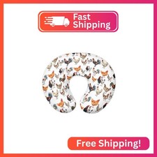 Mintulipy Nursing Pillow Cover with Zipper Covers Roosters Soft Breastfeeding Co