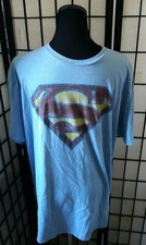 Used Superman T shirt DC Large SUPERHERO man of steel Metropolis