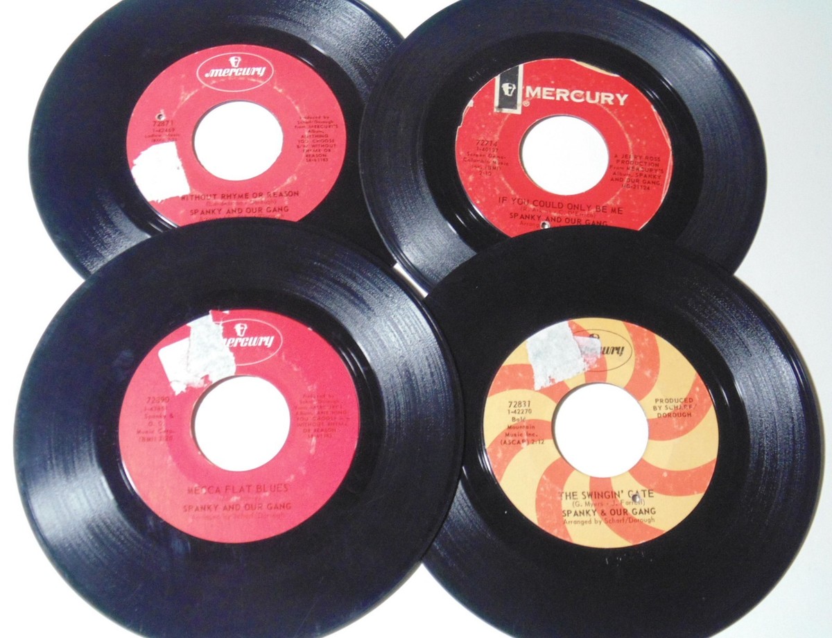 Spanky & Our Gang - Four - 45s - Late 1960s - See pictures