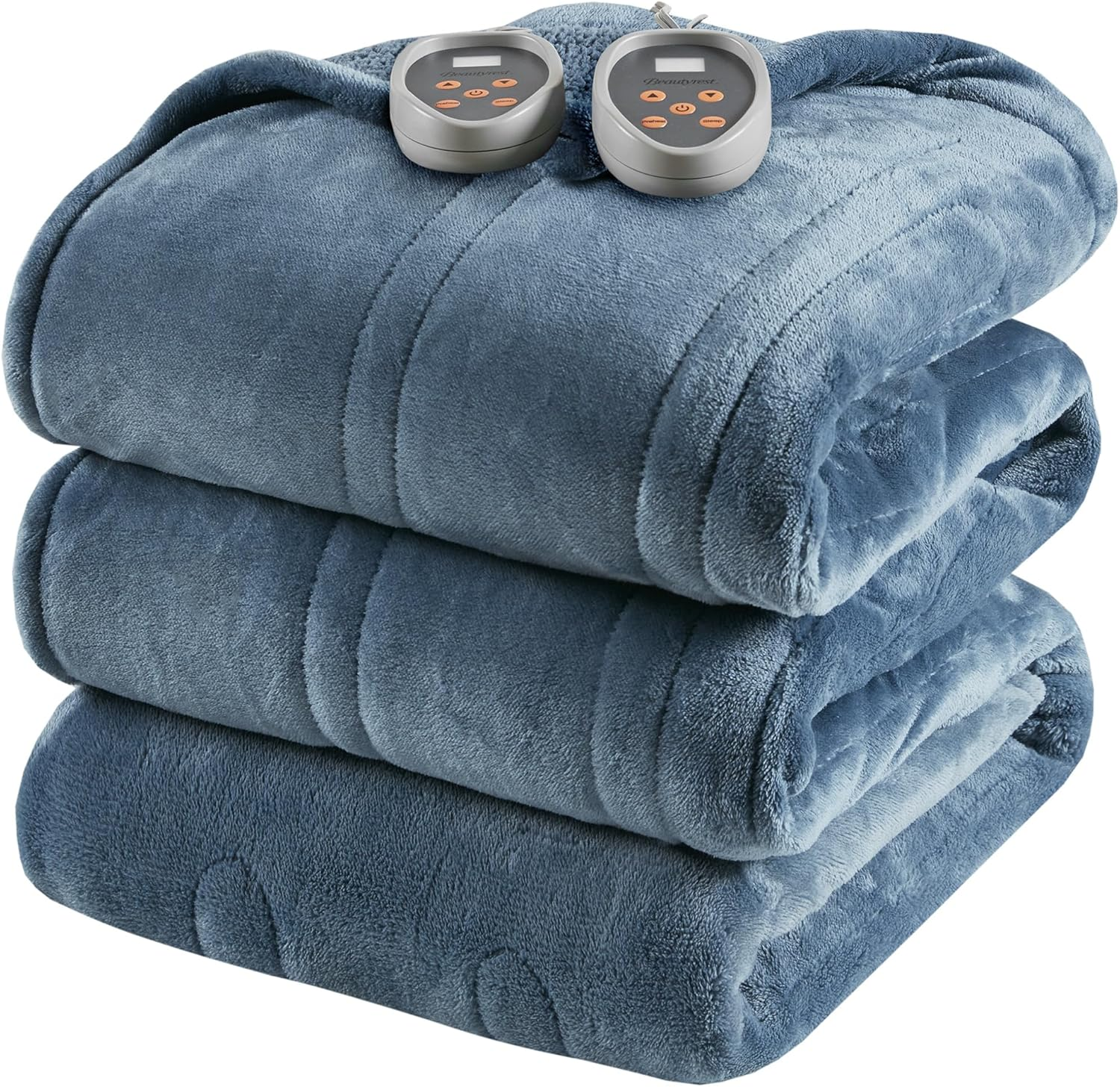 Heated Blanket, Electric Blanket, Soft, Warm, Reversible Plush - Sherpa Heating
