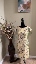 CALVIN KLEIN Multicolor Ck Floral dress size 6 $148+tax