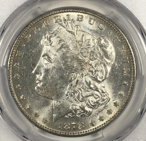 1878-S Morgan Dollar 1.00. PCGS MS62.