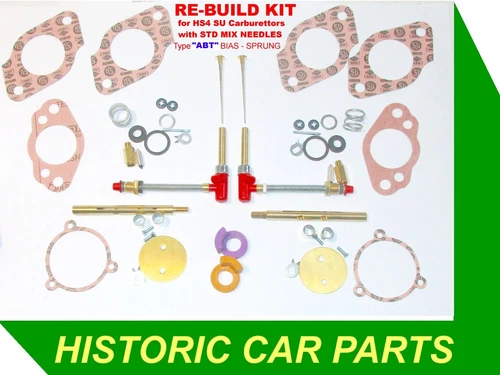 REBUILD KIT for TWIN HS4 1½" SU Carburettors on Triumph SPITFIRE 1500 1974-77