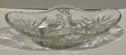 Vintage Anchor Hocking Clear Glass Ice Cream Banana Split Dish 8 1/4" x 3 3/4"