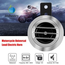 12V Horn1.5A 105db for Scooter Moped Electric Round Loud Horn Speakers Universal