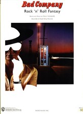 BAD COMPANY ROCK 'N' ROLL FANTASY SHEET MUSIC PIANO/VOCAL/GUITAR/CHORDS 1979 NEW