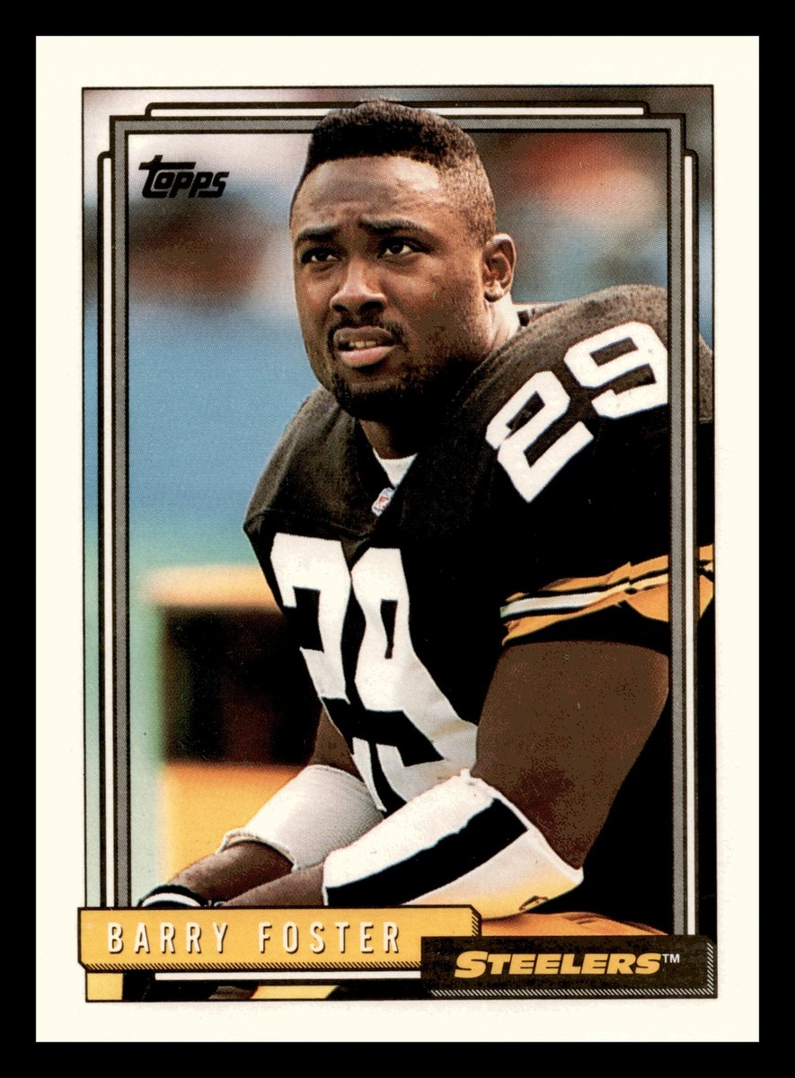 Barry Foster 1992 Topps #526 Pittsburgh Steelers Mint | eBay