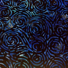Robert Kaufman Batik Fabric, AMD-22259-69 MIDNIGHT, By The Half Yard, Quilting