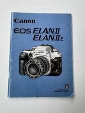 Canon EOS Elan II/Elan IIE Genuine Original User Instruction Booklet