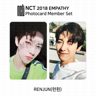 NCT 2018 Empathy Official Photocard Jaehyun Taeyong Lucas Mark