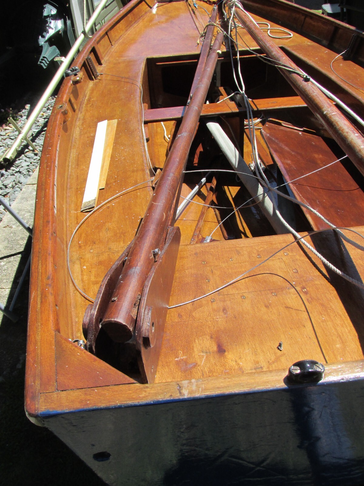 10' Mirror Sailing Dinghy Oxford Blue eBay