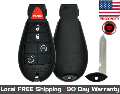 Lot of 1x New Replacement PROXIMITY Keyless Entry Remote Key Fob for Jeep