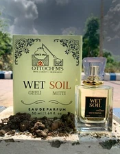 Wet Soil, Petrichor, Mitti, Eau de Parfum, Earthy, Luxury, Vegan, by Ottochem's