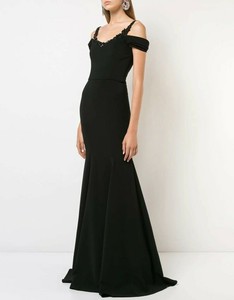 cold shoulder embellished dress