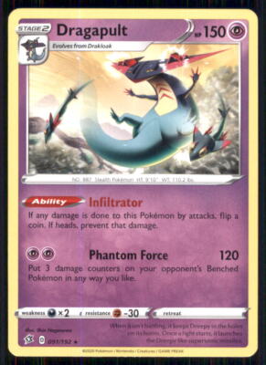Deck Exclusives #091/192 Dragapult | eBay