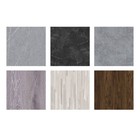 12pc Marble Tile Floor Tiles Self Adhesive Vinyl Flooring DIY Bathroom Kitchen