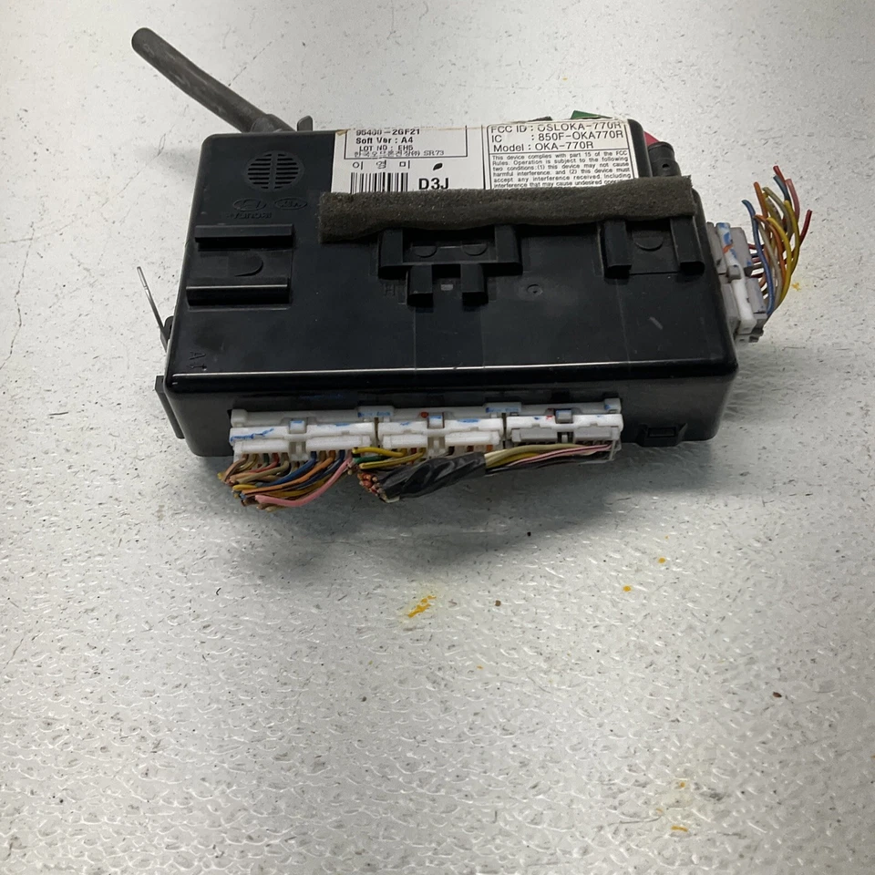 Módulo de control de carrocería de chasis Kia Optima 2009, 2010, BCU, BCM, 954002GF21, OEM Foto 3 de 4