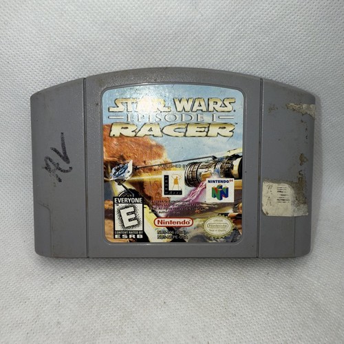 Nintendo 64 N64 Star Wars Episode 1 Pod Racer Racing Game Authentic ...