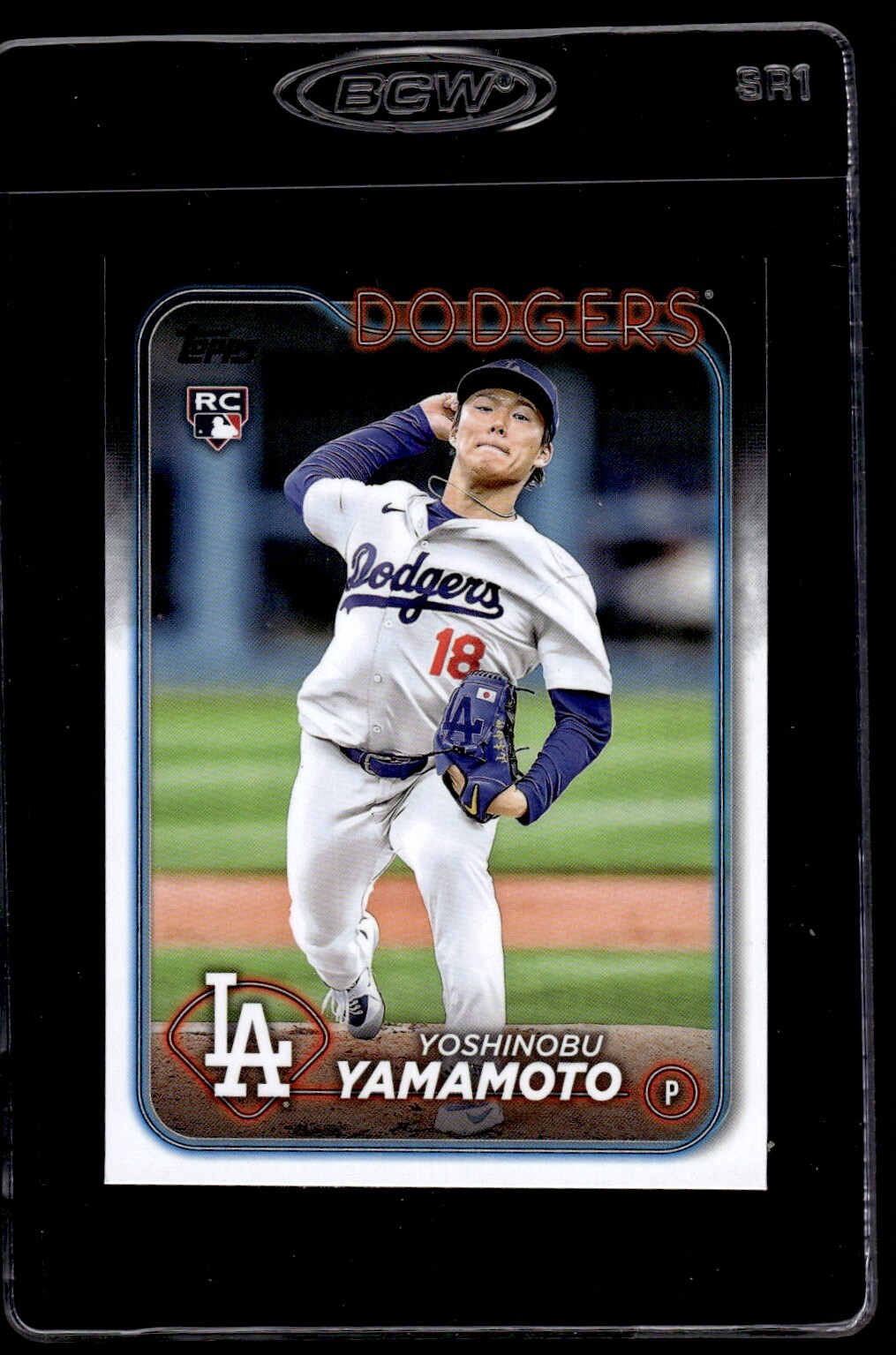 YOSHINOBU YAMAMOTO 2024 TOPPS #553 RC