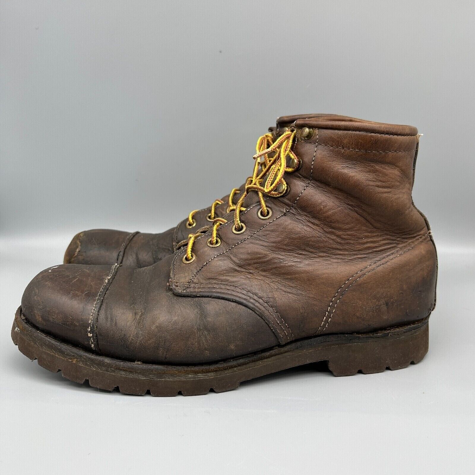 LL Bean Boots Mens 9 Brown Leather Katahdin Toe C… - image 8