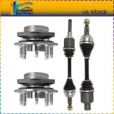 Front CV Axle Shaft Wheel Hub Bearing Assembly For Gmc Terrain Chevrolet Equinox