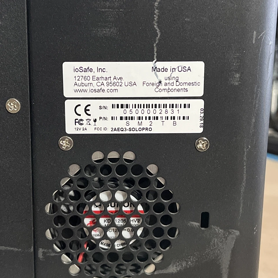 IOSAFE SOLOPRO 2TB USB 3.0 EXTERNAL HARD DRIVE - Image 3 of 3