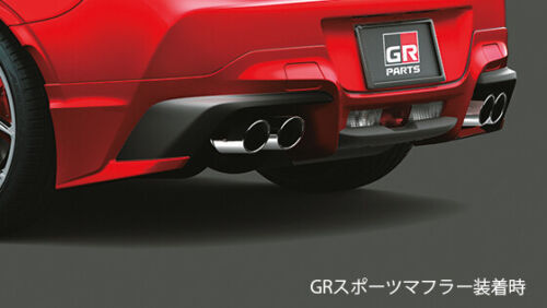 TRD Genuine OEM GR REAR BUMPER SPOILER RED FOR TOYOTA 86 ZN8 MS343