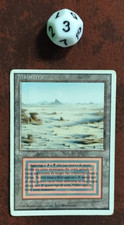 MTG BADLANDS POOR FWB ITALIAN - MALATERRA - DUAL LAND - MAGIC