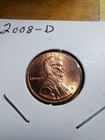 2008 D LINCOLN MEMORIAL PENNY BU — photo 3