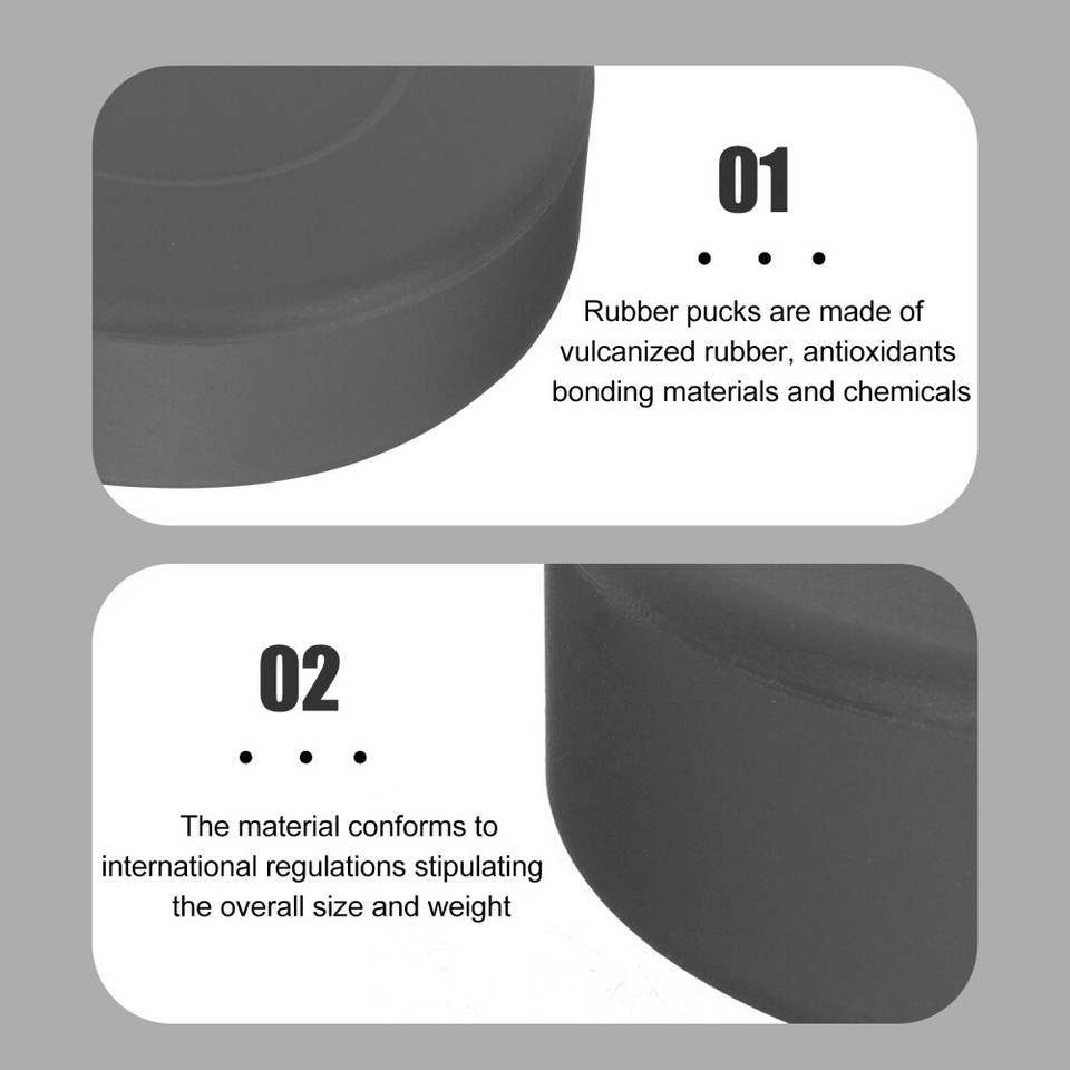 4pcs Hockey Training Puck Ice Hockey Game Training Pucks Hockey