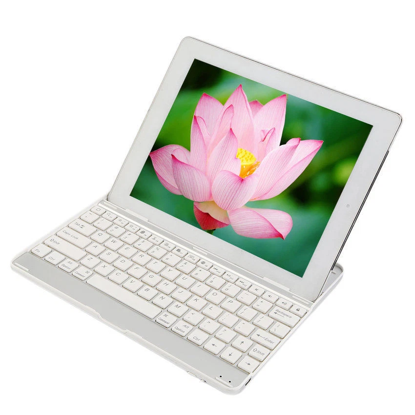 UK Ultra-thin Aluminum Wireless Bluetooth Keyboard Case Cover For ipad Mini ipad - Image 2 of 4