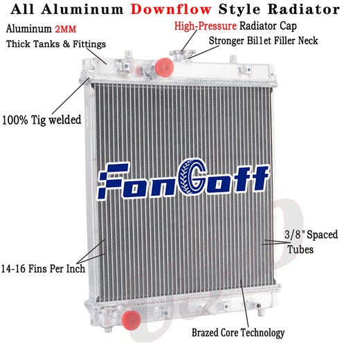 2Row Aluminum Radiator Fit Kubota L3130DT,L3130F,L3430DT L3130DTGST ...