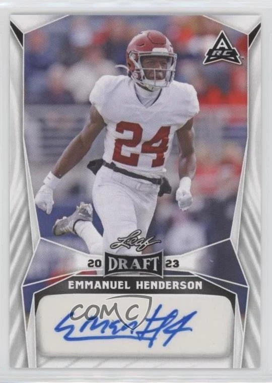 2023 Leaf Draft Emmanuel Henderson #BA-EH3 for sale | eBay