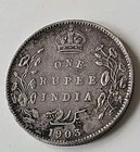 1903 British India One Rupee — photo from another recent sale