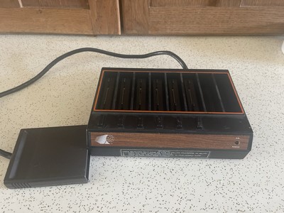 Vintage Game Brain RGA-1360 Atari 2600 Six Selector 6  Multi Cartridge Works