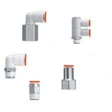 1 pc SMC CORPORATION KQ2S13-36NS Fitting, hex hd male connector, 1/2"