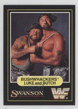 1991 Swanson WWF Bushwhacker Luke Butch Bushwhackers and Rookie RC