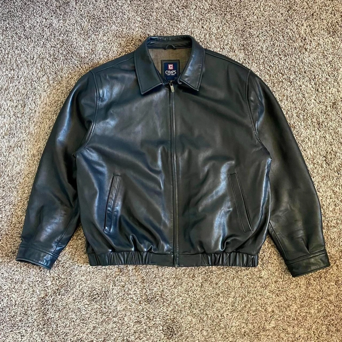 Chaps Leather Jacket products for sale | eBay