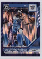 2024 Panini Donruss Optic Purple Shock Prizm Shai Gilgeous-Alexander #127 14lm
