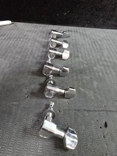 1970s-1980s Schaller Chrome M6 Mini Tuners W. Germany for Fender Strat/Tele  1